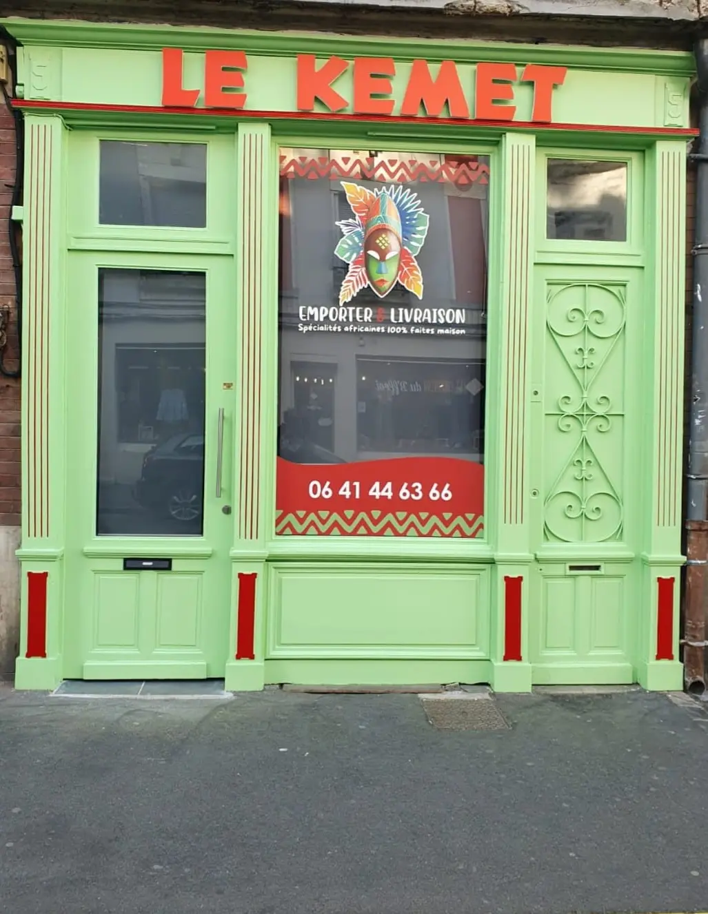 Façade du restaurant